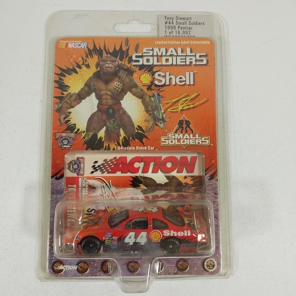 1998 Tony Stewart Action Performance 1:64 Small Soldiers #44 Pontiac 1 of 16,992